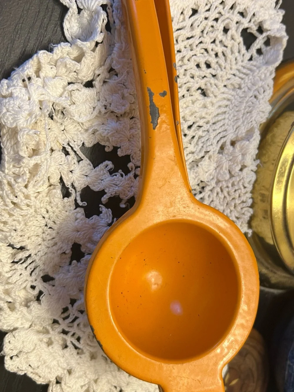 Orange Handheld Citrus Juicer Press - Unbranded